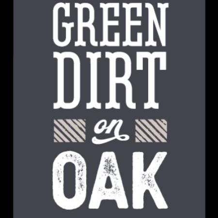 Green Dirt on Oak logo
