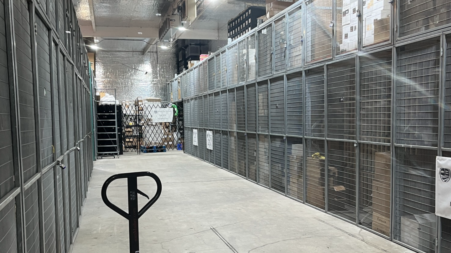 Vintage Wine Storage