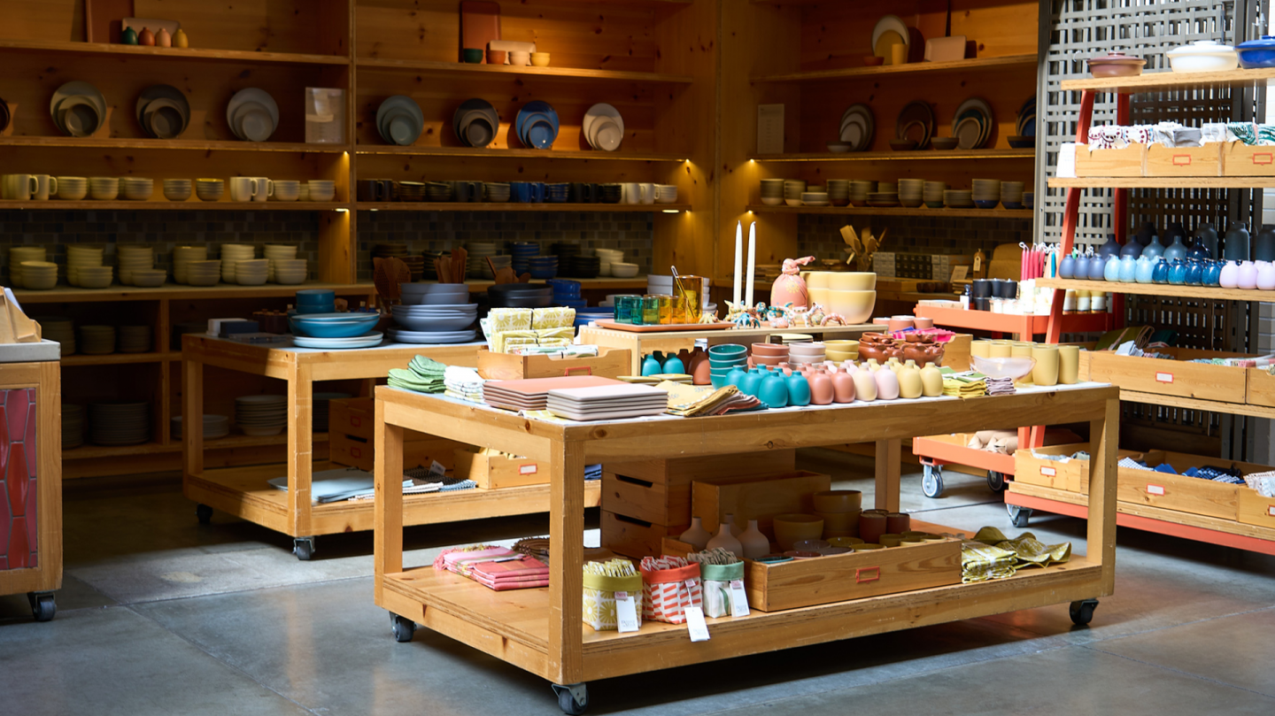 Heath Ceramics at the Ferry Building